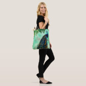 Elegant  vredeswerk tote bag (Op model)