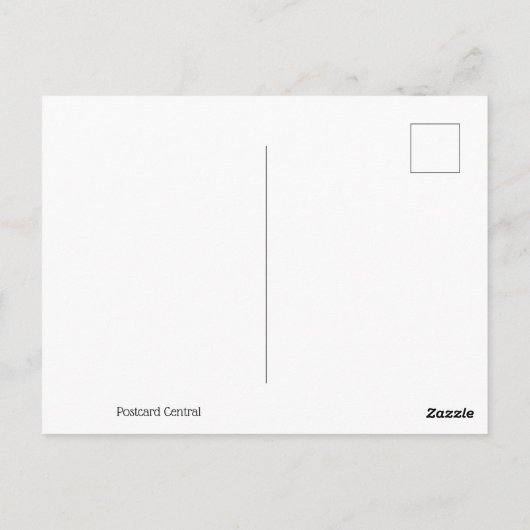 Elegant vriendschaps Briefkaart (Achterkant)