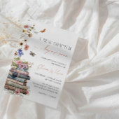 Elegant Vrijgezellenfeest "A New Chapter Begins So Kaart