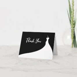 Elegant Vrijgezellenfeest Bedankt zwart