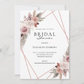 Elegant Vrijgezellenfeest Boho Kaart (Voorkant)