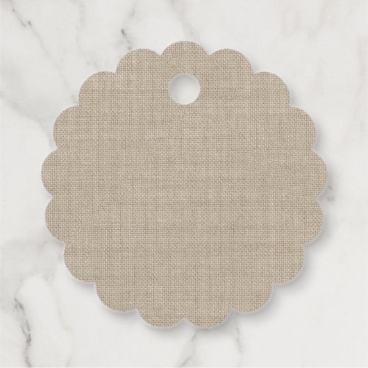 Elegant Vrijgezellenfeest Dank u voor uw overlappi Bedankjes Labels (Achterkant)