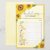 Elegant vrijgezellenfeest emoji game (Voorkant / Achterkant)