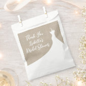 Elegant Vrijgezellenfeest Favor Bag burlap Bedankzakje (Geknipt)