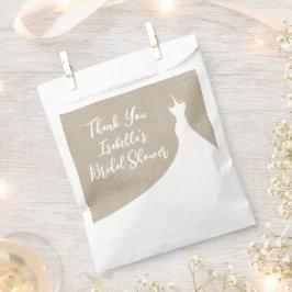 Elegant Vrijgezellenfeest Favor Bag burlap Bedankzakje