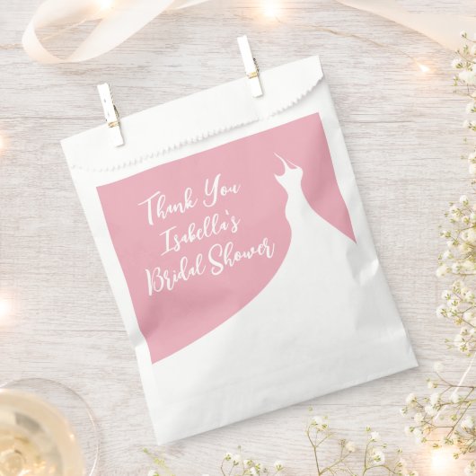 Elegant Vrijgezellenfeest Favor Bag roze Bedankzakje (Geknipt)