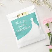 Elegant Vrijgezellenfeest Favor Bag turquoise Bedankzakje (Gezegeld)