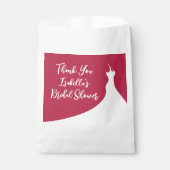 Elegant Vrijgezellenfeest Favor Bag viva magenta Bedankzakje (Voorkant)