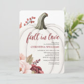 Elegant Vrijgezellenfeest in het najaar Kaart (Staand voorkant)