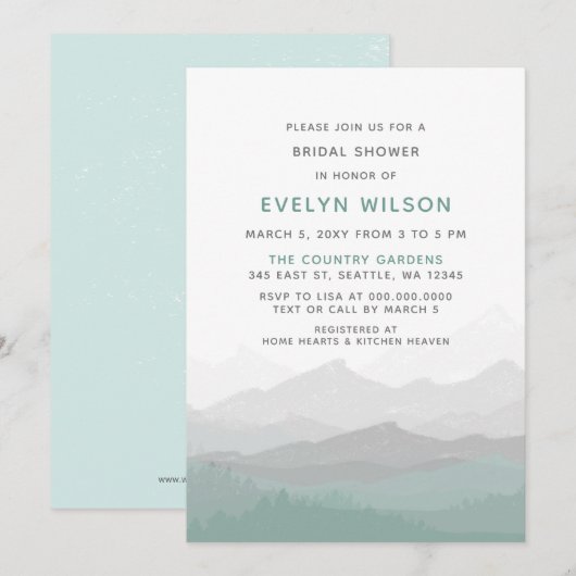 elegant Vrijgezellenfeest Kaart (Voorkant / Achterkant)