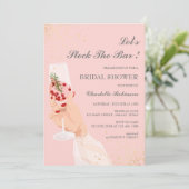 Elegant Vrijgezellenfeest Kaart (Staand voorkant)