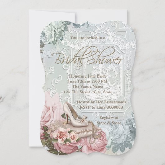 Elegant Vrijgezellenfeest Kaart (Achterkant)