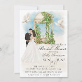 Elegant Vrijgezellenfeest met bruid en bruidegom t Kaart (Voorkant)