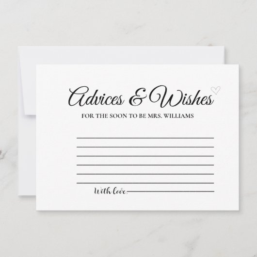 Elegant Vrijgezellenfeest met minimale adviezen en Kaart (Voorkant)