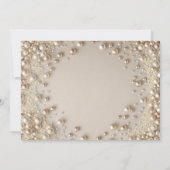 Elegant Vrijgezellenfeest Parels van Wijsheid Kaar Kaart (Achterkant)