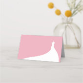 Elegant Vrijgezellenfeest Plaats kaart roze Plaatskaartje (Voorkant)