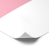 Elegant Vrijgezellenfeest Poster roze (Hoek)