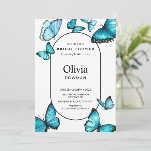 Elegant Vrijgezellenfeest. Romantische lijsten vli Kaart (Staand voorkant)