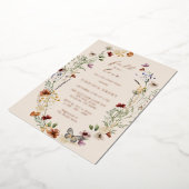 Elegant Vrijgezellenfeest Roos Gold Foil Uitnodigi Folie Uitnodiging (Gedraaid)