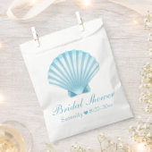 Elegant Vrijgezellenfeest Seashell Nautisch strand Bedankzakje (Geknipt)