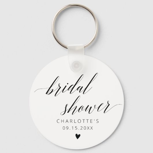 Elegant Vrijgezellenfeest Sleutelhanger (Achterkant)