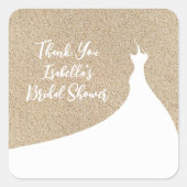 Elegant Vrijgezellenfeest Sticker wit (Voorkant)