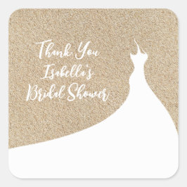 Elegant Vrijgezellenfeest Sticker wit