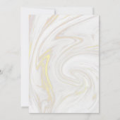 Elegant Vrijgezellenfeest van de groene messagerie Kaart (Achterkant)