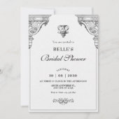 Elegant vrijgezellenfeest voor renaissancearchitec kaart (Voorkant)