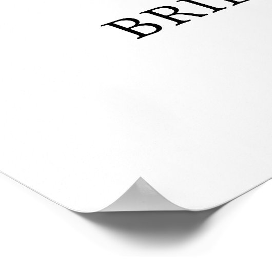 Elegant Vrijgezellenfeest Welkomstwoord Poster, We Poster (Hoek)