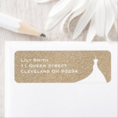 Elegant Vrijgezellenfeest wit Etiket (Insitu)