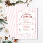 Elegant vrolijk en helder zakelijk kerstfeest kaart