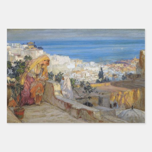 Elegant Vrouw Meisje Decoupage Inpakpapier Vel (Voorkant 2)