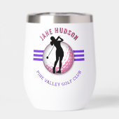Elegant vrouwen golfer ontwerp (Achterkant)