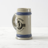 Elegant vrouwen golfer ontwerp bierpul (Voorkant links)