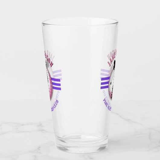Elegant vrouwen golfer ontwerp glas (Links)