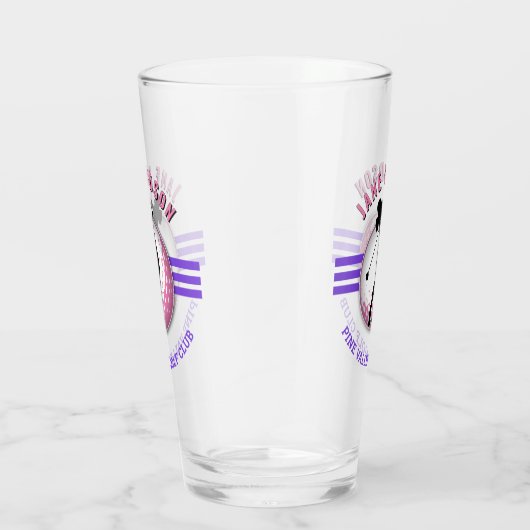 Elegant vrouwen golfer ontwerp glas (Rechts)