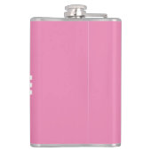 Elegant vrouwen golfer ontwerp heupfles (Achterkant)