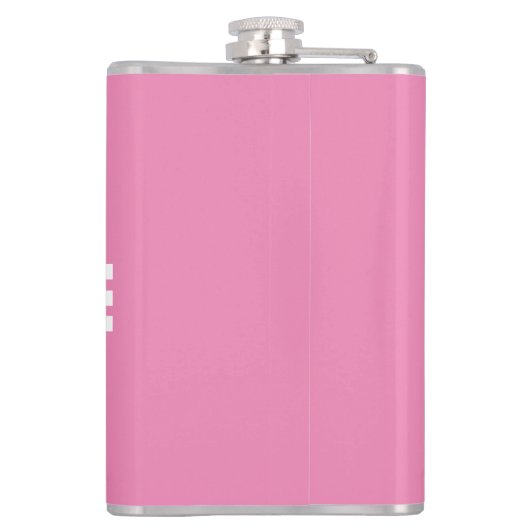 Elegant vrouwen golfer ontwerp heupfles (Achterkant)