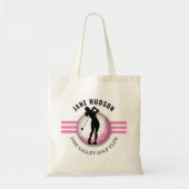 Elegant vrouwen golfer ontwerp tote bag (Voorkant)