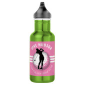 Elegant vrouwen golfer ontwerp waterfles (Rechts)