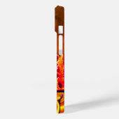 ELEGANT VROUWENBEAUTY JEWEL/LADY,BLAUW BOW,FLOWERS Case-Mate iPhone CASE (Achterkant / Links)