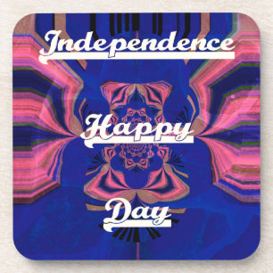 Elegant vrouwenportret: een kleurrijk kunstwerk drankjes onderzetter