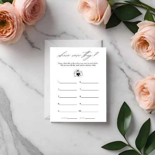 Elegant waar waren ze Vrijgezellenfeest spel Flyer