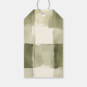 Elegant Waddle It Be Mallard Duck Genderonthulling Cadeaulabel (Achterkant)