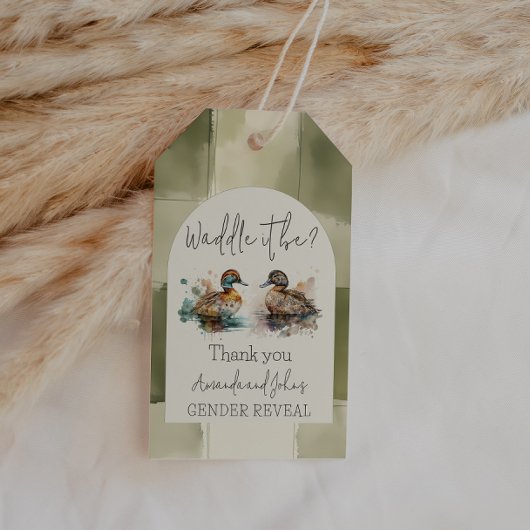 Elegant Waddle It Be Mallard Duck Genderonthulling Cadeaulabel