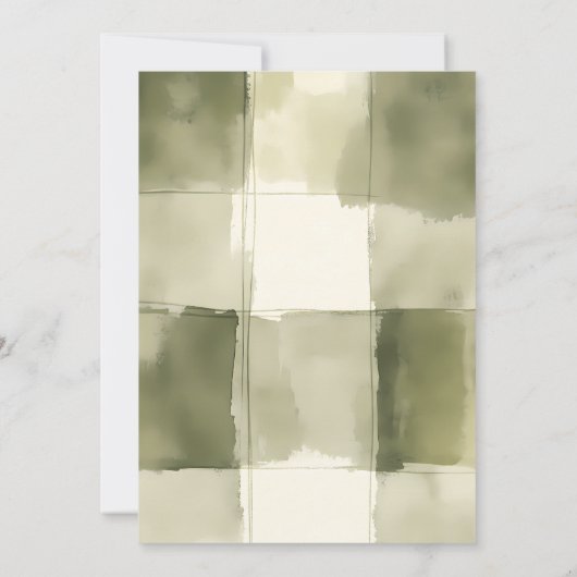 Elegant Waddle It Be Mallard Duck Genderonthulling Kaart (Achterkant)