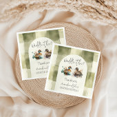 Elegant Waddle It Be Mallard Duck Genderonthulling Servet