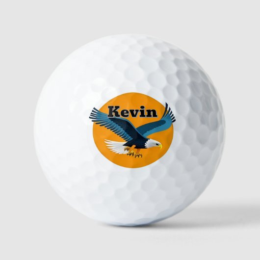 Elegant Wapendwaas Embleem Golfballen (Voorkant)