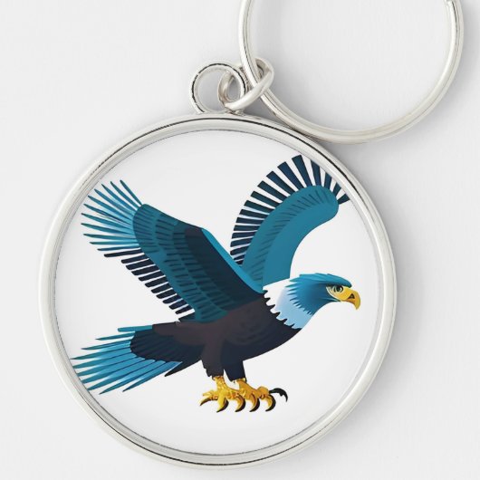 Elegant Wapendwaas Embleem Sleutelhanger (Voorkant)